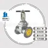 Válvula de compuerta Z41X-10/16P de acero inoxidable 304 con vástago expuesto y cierre suave Válvula de compuerta elástica Válvula de cierre de agua de acero inoxidable 316