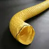 Conducto de aire de esqueleto de presión negativa para minería, resistente a la tensión y al desgaste, a prueba de fugas, compacto y plegable, utilizado en minas de carbón
