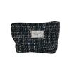 Bolsa de Maquiagem Elegante Pequena Estilo Chanel de Grande Capacidade Portátil para Viagem Maquiagem Moda Moda Armazenamento Bolsa de Fidelidade para Mulheres