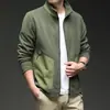 Chamarra Polar con Cremallera Otoño/Invierno 2026, Chaqueta Deportiva para Hombre, Suéter Cálido Casual Versátil