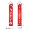 Bandera colgante para porche, decoración de fiesta de San Valentín transfronteriza, pancarta romántica para puerta, venta al por mayor