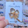 Broche de Mariposa Hueca con Diamantes AB Iridiscentes para Mujer, Pin de Mariposa de Diamantes Lujoso a Todo Color para Trajes y Abrigos, Broche Elegante y Lujoso