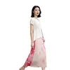 Saia Plissada Estilo Miyake para Mulheres, Saia Plissada Elegante de Verão, Novo Estilo de Luxo Leve, Item Quente Popular Este Ano