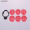 Marcador de Línea de Golf, Patrón de Números y Letras Accesorios de Golf, Juego de Marcadores de Bola Multipatrón
