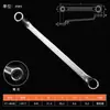 YATO Llave Flor de Ciruelo Doble Cabeza de Cuello Alto Torx Herramienta de Tablero Llave CRV Llave de Doble Propósito 5.5x7