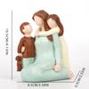 Estatua de Animal Carácter Amiga Creativa Transfronteriza Adorno Decorativo Simple de Resina para el Hogar Regalo Venta Caliente Temu