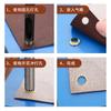 Blooming punch cracking hole punching ferramenta de perfuração 3mm-15mm tubo oco blooming ferramenta de instalação ferramenta de molde botão