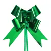 Decoraciones Colgantes en Forma de Lazo Acabado Espejo de 30 Piezas para Fiestas Navideñas Transfronterizas, Cintas Colgantes Recubiertas de Aluminio