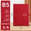 Caderno A5 Personalizado Couro Sintético PU Bloco de Notas para Escritório Diário Atacado Design de Alto Valor com Fecho Caderno B5
