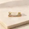Broche de cara sonriente anti-exposición para mujer, diseño único, accesorio versátil para camisa, pasador de fijación de cuello para ropa, venta al por mayor