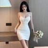 Vendas Diretas de Fabricantes Atacadistas de Comércio Exterior Vestido Sem Alças Sexy para Boate Novo 2026