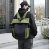 Mochila para Hombre Cruzada Mochila para Computadora Bolsa Escolar Gran Capacidad Bolsa de Viaje Bolsa de Expansión Multifuncional Nuevo Estilo Otoño e Invierno 2025