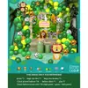 Traje de Globos de Cumpleaños para Niños en Español 12345-años Escena de Fiesta Conjunto de Suministros Decorativos para Niños y Niñas