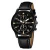 Nuevos Relojes de Moda de Comercio Exterior, Relojes de Negocios para Hombre con Dos Ojos, Relojes para Estudiantes, Envío Directo de una Pieza