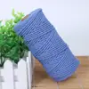 Cuerda Cuerda de Algodón Lino 3 mm de Grosor Cuerda de Algodón Rollo Completo Cuerda para Atar Embalaje Cuerda de Algodón diy Tejido Hecho a Mano Hilo de Algodón de Colores Otro