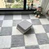 Alfombra de Piso Patchwork de EVA de Pelo Corto Suave para Habitación de Bebé y Madre Alfombra de Piso Antigolpes Alfombra de Espuma Patchwork para el Hogar