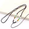 Nuevo de verano 71# trenza de cuatro hilos con accesorios de cuentas cuerda trenzada ajustable cuerda para collar de jade Hetian cuerda para colgante
