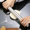 Rodillo de Acero Inoxidable 304 Herramienta para Amasar Masa Rodillo de Cocina para el Hogar Rodillo para Masa de Empanada Palo para Harina Herramienta para Hornear