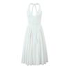 Estilo europeo y americano transfronterizo AliExpress comercio exterior para mujer ZR en stock nuevo vestido largo de cuadros rosas