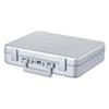 Caja de herramientas de aleación de aluminio y magnesio Maletín Caja de almacenamiento de chips de aleación de aluminio para joyería y relojes Almacenamiento multifuncional