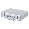 Caja de Herramientas Portátil de Aleación de Aluminio y Magnesio, Caja de Almacenamiento de Joyería y Relojes Totalmente de Aluminio, Caja de Almacenamiento de Chips de Aleación de Aluminio, Almacenamiento Multifuncional