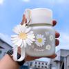Venta al por mayor Dropshipping Taza Pequeña de Vidrio con Margaritas Taza de Agua de Moda para Mujeres Verano Capacidad Pequeña Mini Taza Café Regalo de Vacaciones