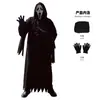 Cosplay de Pânico 5 Fantasia de Terror Capa de Halloween Roupa Estilo Filme Ceifador Estilo Terror