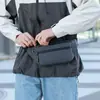 Bolsa de Peito Moda Masculina Bolsa de Cintura Personalizada Casual Esportes ao Ar Livre Bolsa Transversal Moda Versão Coreana Tendência Bolsa para Ciclismo