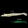 Venta al por mayor señuelo de pesca de largo alcance señuelo suave luminoso pico lubina PVC pez suave fabricantes señuelo con cabeza de plomo señuelo de pesca en mar