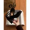 Sapatos Mary Jane com Laço Baixo Estilo Chanel para Mulheres Baixas, Aumentadores de Altura Versáteis, Sapatos de Salto Grosso Moda Fada Francesa