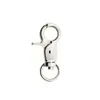 Accesorios para Llavero Hebilla Gancho de Aleación de Zinc Personalizada para Perros Hebilla Gancho Accesorios de Ferretería para Bolsos Equipaje Hebilla de Metal Electrochapada Venta al por Mayor