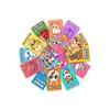 Compra Directa Transfronteriza de 18 Tarjetas con Frases Cortas Inspiradoras con Animalitos, Ilustraciones Creativas Lindas y Combinación de Tarjetas con Frases Motivadoras