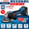 Amoladora angular recargable Bosch GWS 18V-8 control de velocidad amoladora máquina pulidora motor sin escobillas de 800W 18V
