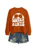 Tía del fútbol Amazon Wish sitio independiente sudadera casual y cómoda de mujer nueva de otoño e invierno de manga larga