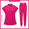 Uniforme Cirúrgico Sem Manga Plus Size para Enfermeiros e Médicos, Uniforme de Trabalho, Conjunto Cirúrgico para Spa e Clínica Odontológica