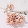 Flor de Trevo Simulada Flor Artificial DIY Feito à Mão Acessórios de Cabelo Hanfu Combinação de Roupas Flor Decoração de Casa Conjunto para Auditório de Casamento