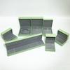 Ventas Directas de Fábrica Caja de Joyería de Papel Rellena de Cuero en Ángulo Recto Caja de Regalo para Joyería Lista para Usar Caja para Joyería Caja para Colgante Collar Caja para Anillo