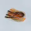 Hombre barbudo pegamento pegamento falda 70 hebras seda silicona falda rana trueno seda biónica señuelo pesca DIY atado materiales de pesca