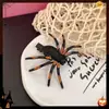 Pinza para el Cabello de Araña Oscura Divertida de Halloween Cos Disfraz de Pequeño Diablo Accesorios para Fotos de Vacaciones Accesorios para el Cabello Tocado de Broma