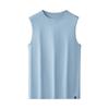 [Algodón suave al agua] Primavera y verano nuevo chaleco de fondo de algodón para hombre, chaleco de vallas, puede salir, deportes, camiseta sin mangas