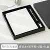 Nuevo Cuaderno Grande B5 Engrosado, Bloc de Notas Simple de Oficina para Negocios, Superficie de Cuero Suave con Patrón de Lichi, Se Puede Imprimir con Logo