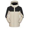 Una pieza forrada de polar Engrosada Bolsillo Grande Carga Ropa Repelente al agua Cortavientos Exterior Algodón Acolchado Chaqueta Monos Estampado