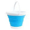 Cubo Plegable Portátil Cubo de Pesca para Exteriores Cubo Grande para Viajes en Coche Cubo para Lavado de Autos Cubo de Agua para Dormitorio de Estudiantes Barril