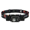 Nuevo Faro Led de Luz Fuerte para Camping al Aire Libre y Pesca Nocturna, Recargable Tipo-C, Linterna Frontal de Aleación de Aluminio, Modelo de Doble Uso