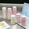 Taza Térmica de Flor de Concha de Moda para Niñas, Taza de Café para Beber Directamente Linda y Divertida, Taza de Viaje, Taza de Regalo con Colador de Té