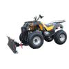 Quitanieves de Cuatro Ruedas para Montar, Máquina Quitanieves Estilo ATV para Saneamiento de Calles, Quitanieves de Montar