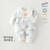 Roupas de Bebê Algodão Puro Tipo a Outono e Inverno 40g Acolchoado Algodão de Temperatura Constante 7A Antibacteriano Macacão para Recém-Nascido