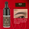 Bordado Wanjia, material de color para bordado, patrón pequeño, delineador de ojos flotante para cejas, color vegetal, leche, paquete de 5 ml, no rojo, no azul