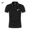 Polo de verano para hombre con diseño transfronterizo, de manga corta, con bloques de color, para jóvenes, para hombre y mujer, informal, deportivo, de manga corta.