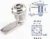 Fechadura Cilíndrica Cabeça de Borboleta em T Xas05/06/15/16/25/26/35/51/63/64/65/71-N-16